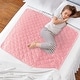 preview thumbnail 8 of 14, Highly Absorbent Washable Waterproof Bed Pad Pink - Large