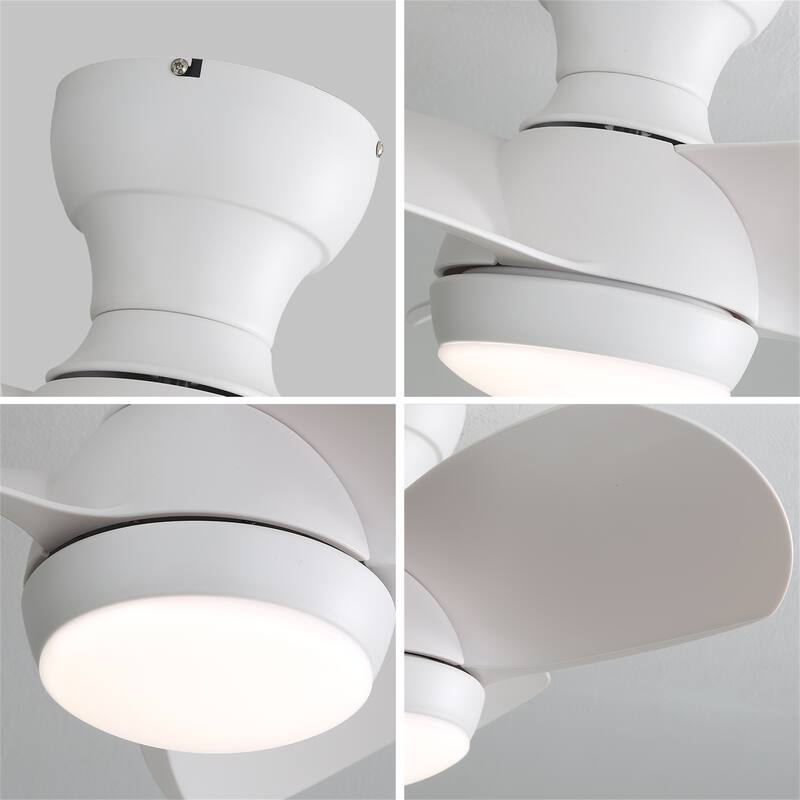 Indoor Ceiling Fan With 18W Led Light