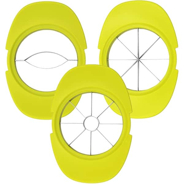 Cheer Collection Set of 3 Fruit and Vegetable Slicers Bed Bath