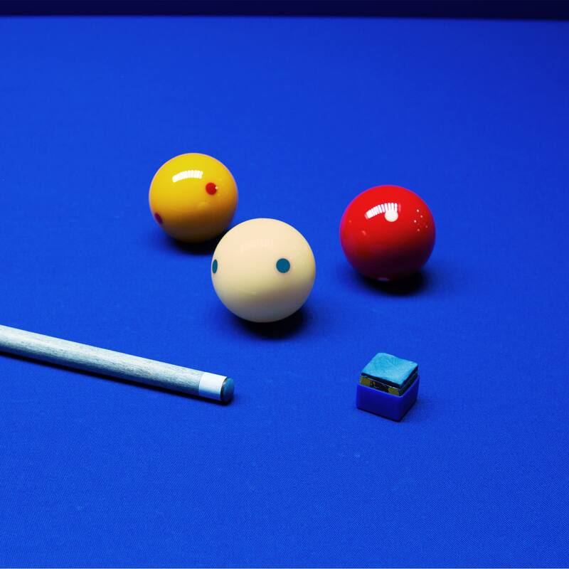 2-1/4" Pro Cup Pool Billiard Cue Ball with 6 Dots for Training