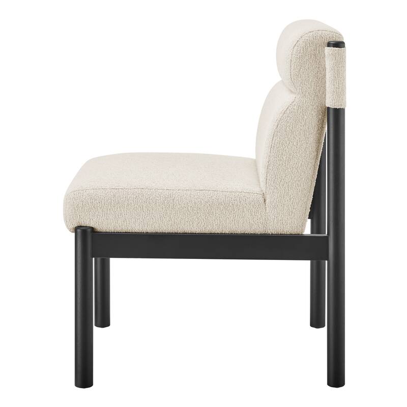 NPD Furniture Micah Boucle Dining Side Chair