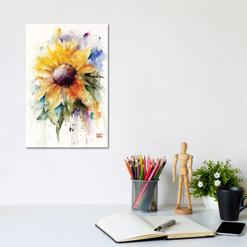 iCanvas "Sunflower" by Dean Crouser Canvas Print - 12x8x0.75