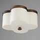 preview thumbnail 7 of 5, Maxim 12240 Clover 2 Light 13" Wide Flush Mount Ceiling Fixture