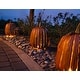 preview thumbnail 3 of 16, Desert Steel Orange Tall Pumpkin Luminary