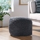 preview thumbnail 21 of 46, Stekar Boho Handcrafted Tufted Fabric Cube Pouf by Christopher Knight Home