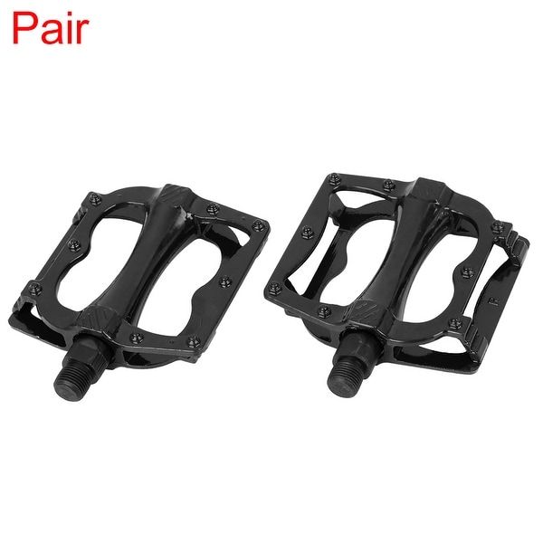Pair Bicycle Pedal 9/16'' Spindle Platform Pedals Black for Road Mountain Bike. Opens flyout.