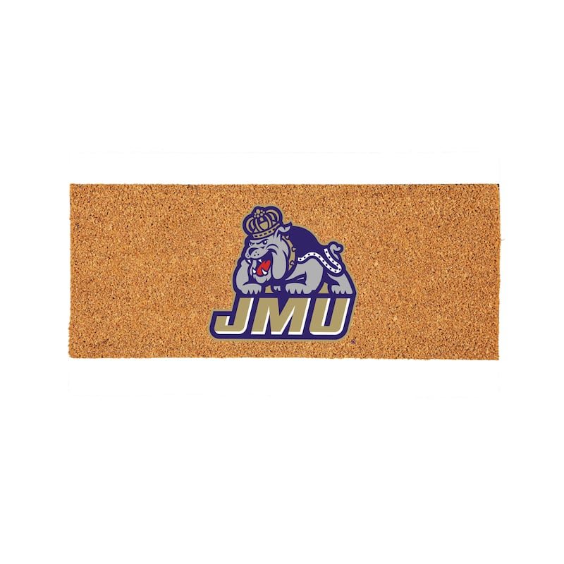 James Madison University Full Color Indoor/Outdoor Coir Mat