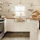 preview thumbnail 6 of 10, Lange Crafted Stainless Steel 32" Single Bowl Farmhouse Apron Front Undermount Kitchen Sink