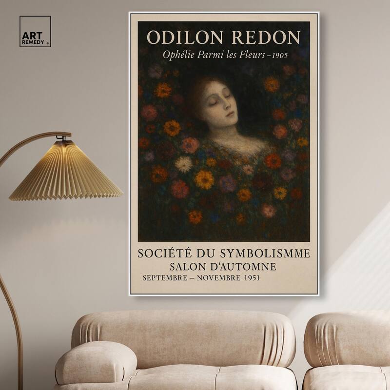 Redon's Beauty Canvas by Art Remedy