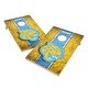 preview thumbnail 1 of 3, Vintage Southern University Jaguars Regulation 2x4 Cornhole Set