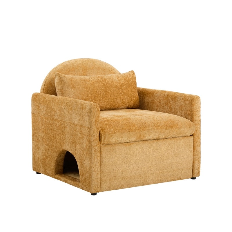 36.20" Chenille Oversized Single Sofa Armchair