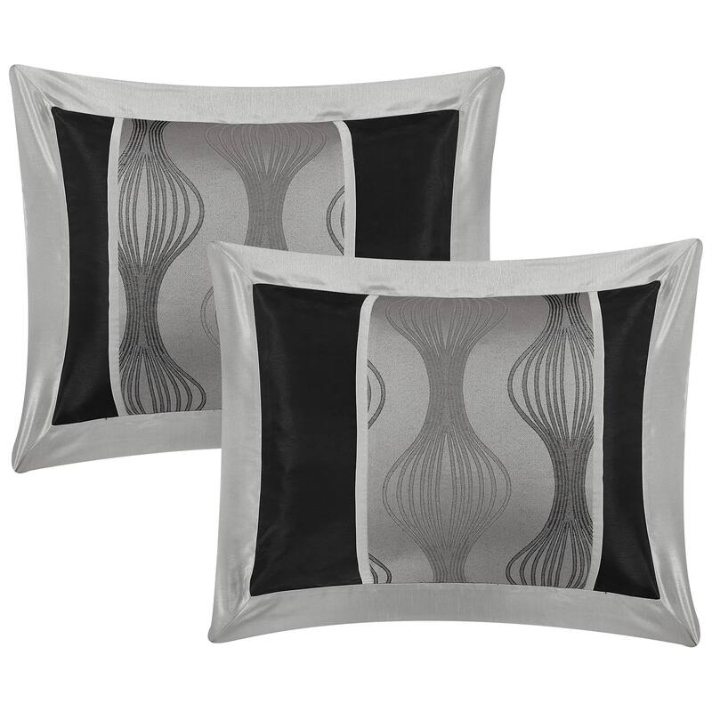 Grand Avenue Daniella 7-Piece Modern Geometric Comforter Set
