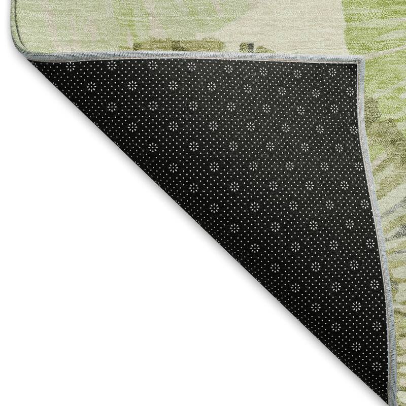 Machine Washable Indoor/ Outdoor Contemporary Devaughn Chantille Rug
