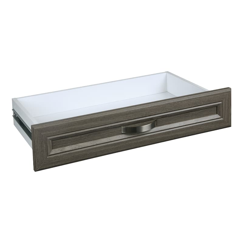 ClosetMaid SuiteSymphony 25-inch Wide x 5-inch High Drawer - Graphite Grey