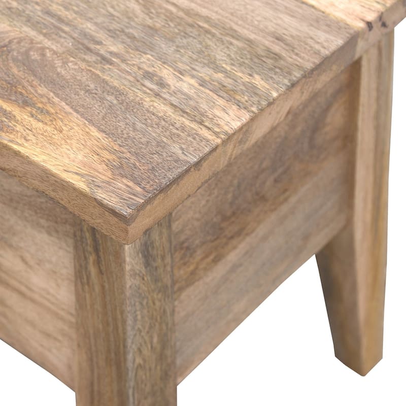 Solid Wood Lid Up Storage Bench Wholesale