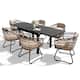 Option Table-Black&Chair-Beige