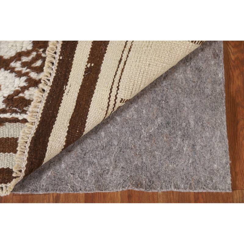 Anatolian Natural Dye Turkish Runner Rug Hand-knotted Wool Carpet - 3'3"x 12'0"