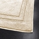 preview thumbnail 39 of 38, Superior Cotton Solid Non-slip Backing 2-Piece Bath Rug Set