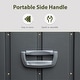 preview thumbnail 7 of 15, Outdoor Storage Deck Box Waterproof, Large Patio Storage Bin (Dark Gray)