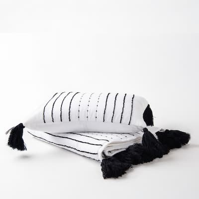 Rizzy Home Rowan Striped Decorative Sham - 12" X 18"