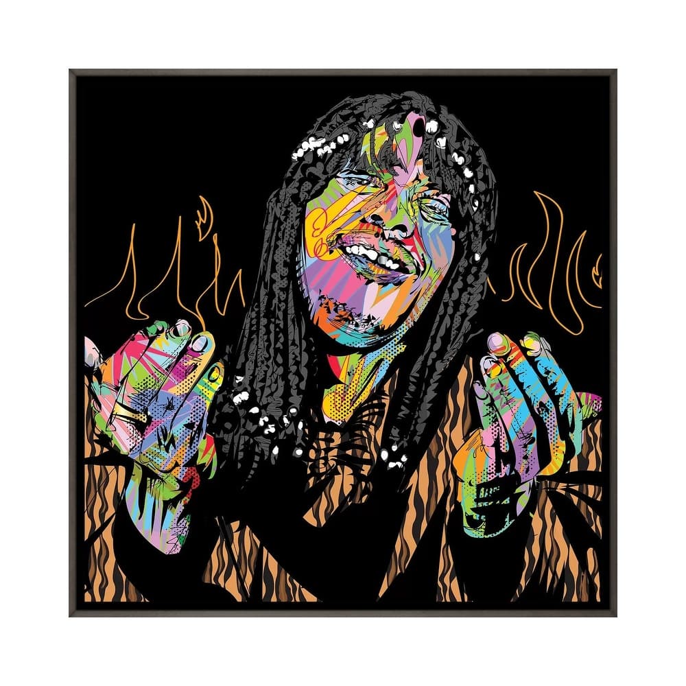iCanvas "I'm Rick James B-tch" by TECHNODROME1 Framed
