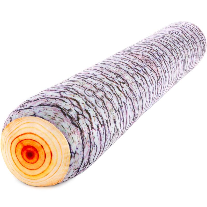Log Cover Only - Body Pillowcase - Spandex/Nylon Blend for Silky Touch - Body - Trunk Timber Tree - Body Pillow