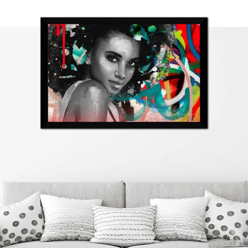 "Afrique Model 6" by Jodi Print on Acrylic