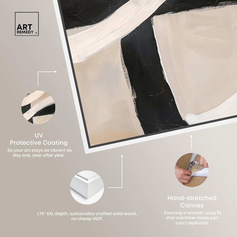 Subline Strokes II Canvas by Art Remedy