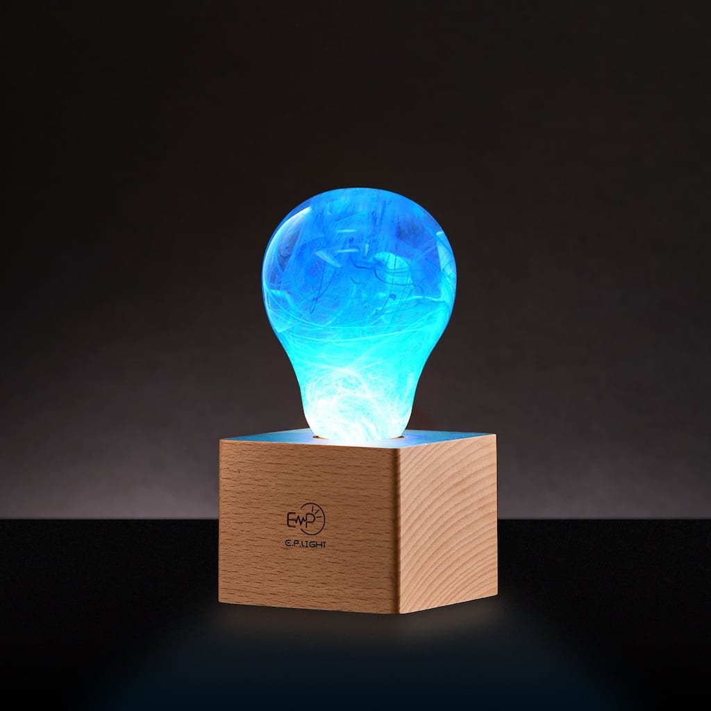 EP Light Resin Table Lamp Ambient Bedside Lamp - Memory