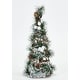 preview thumbnail 1 of 0, 14" Snowy Pine Cone Artificial Christmas Tabletop Tree - 14