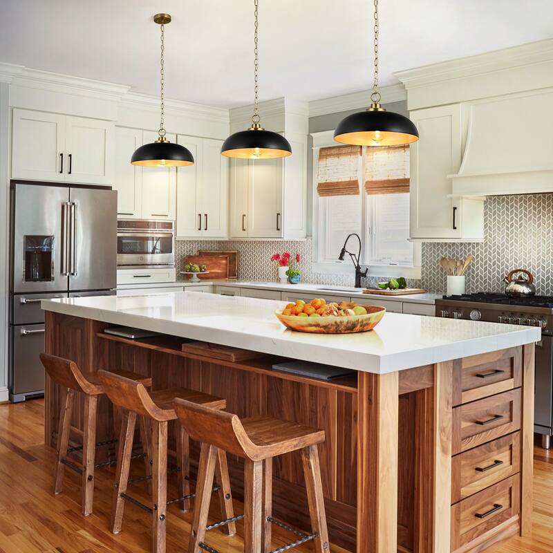 Modern Industiral Dome Pendant Lights for Kitchen Island