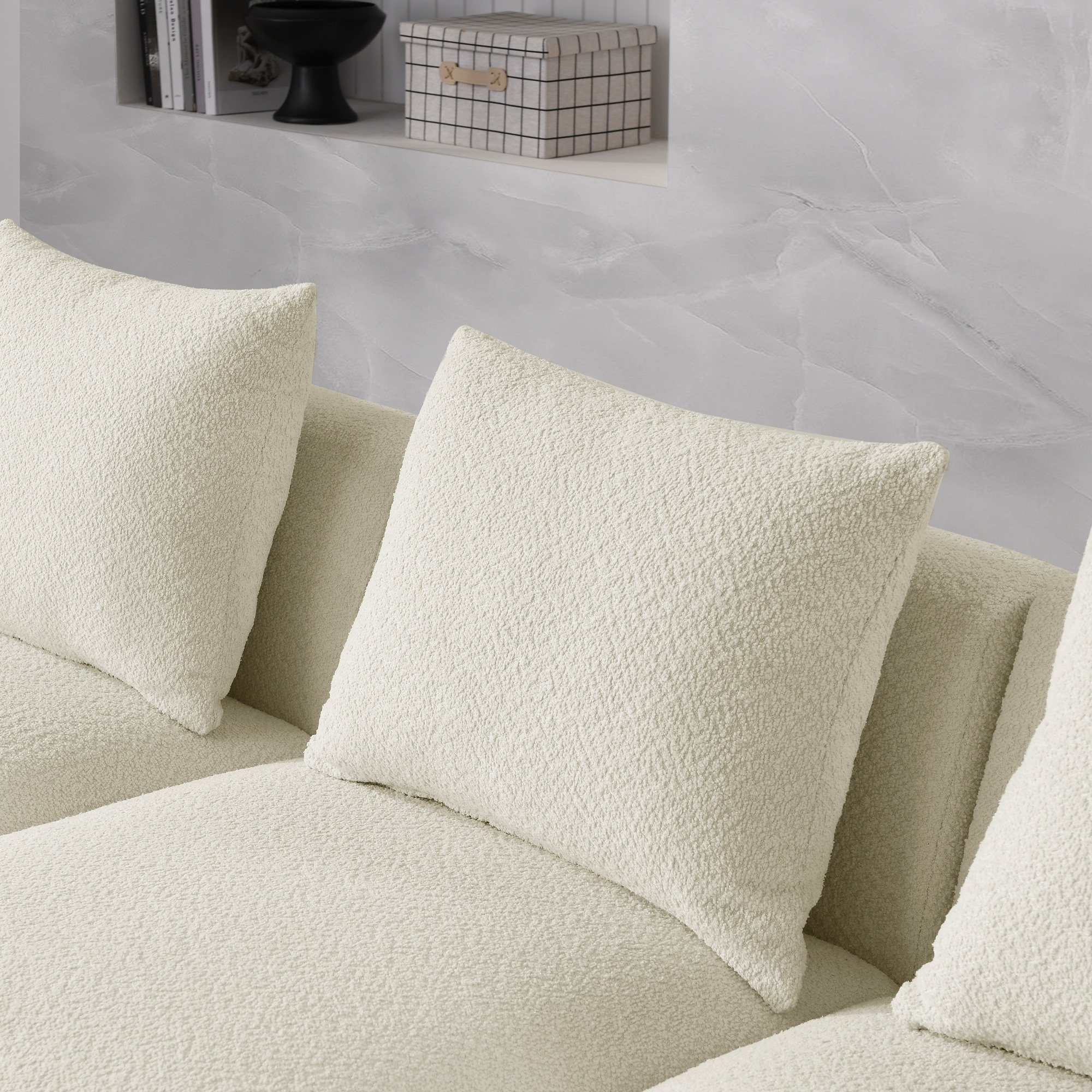 Ivory couch pillows clearance
