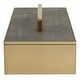 preview thumbnail 5 of 7, Uttermost Wessex Gray Box - 14"W x 4.75"H x 7"D
