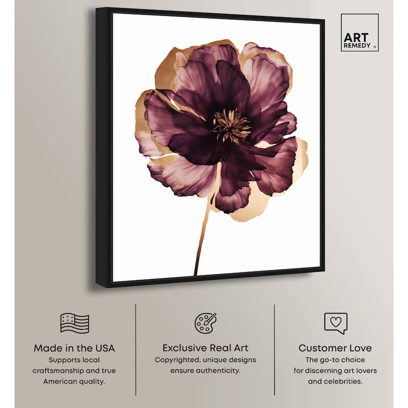 Lilac Blooming I Canvas by Art Remedy
