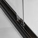 preview thumbnail 22 of 20, Frederick 59 in. W x 58 in. H Sliding Semi-Frameless Shower Door in Brushed Nickel with Clear Glass - 60 x 58