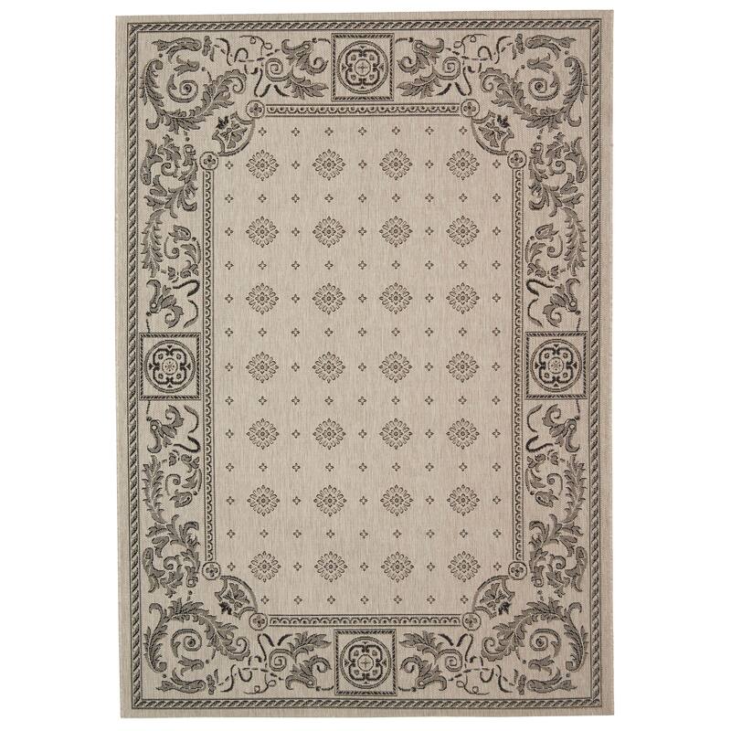 SAFAVIEH Courtyard Steve Indoor/ Outdoor Waterproof Patio Backyard Rug