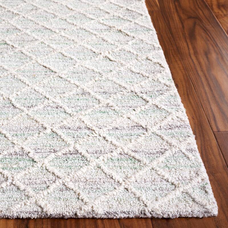 SAFAVIEH Handmade Abstract Ryouko Contemporary Wool Rug