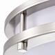 Dimmable LED Flush Mount Ceiling Light Selectable 3000K/4000K/5000K