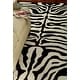 preview thumbnail 12 of 11, SAFAVIEH Handmade Soho Melie Zebra Pattern New Zealand Wool Area Rug 6' x 9' - Black/White - Rectangle