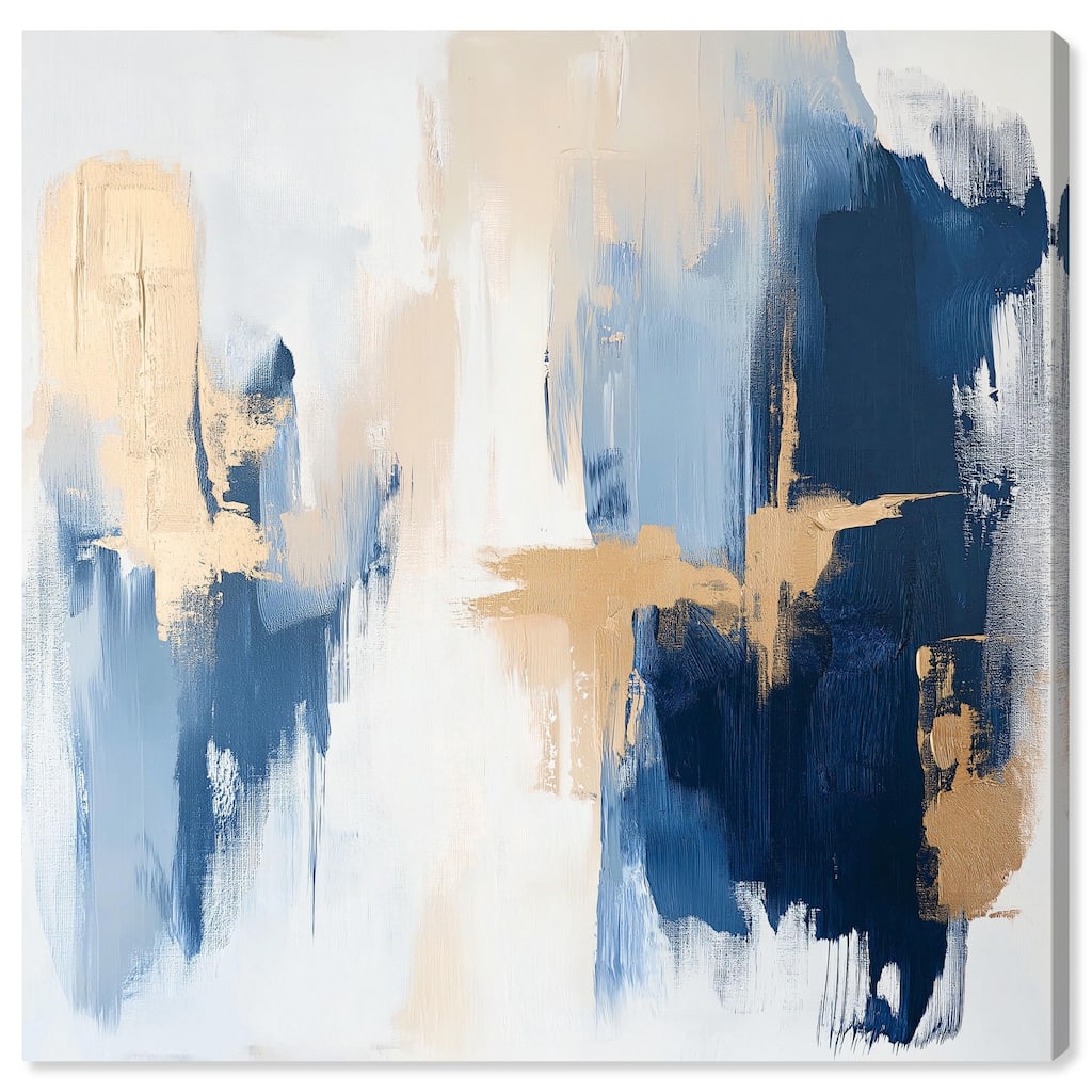 Tranquil Blue Depths II Canvas by Art Remedy, Gallery Wrapped