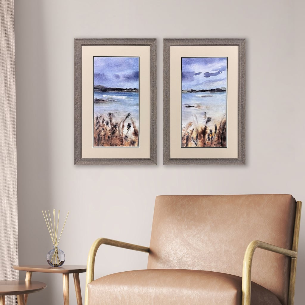 Paragon Cloudy Day Bay Framed Art - Set of 2