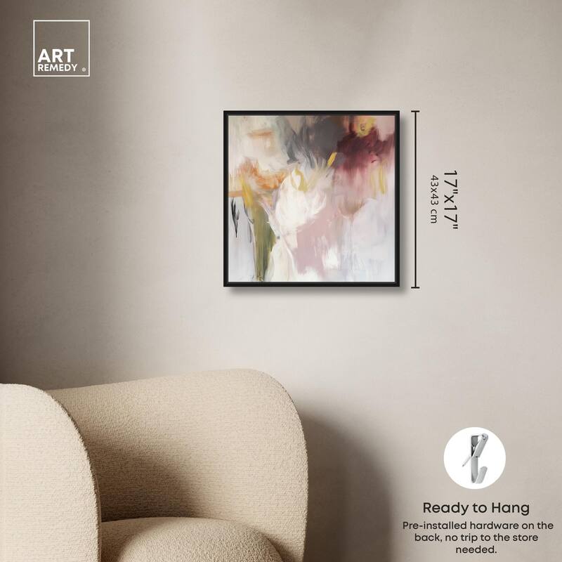 Painterly Energy Canvas by Art Remedy