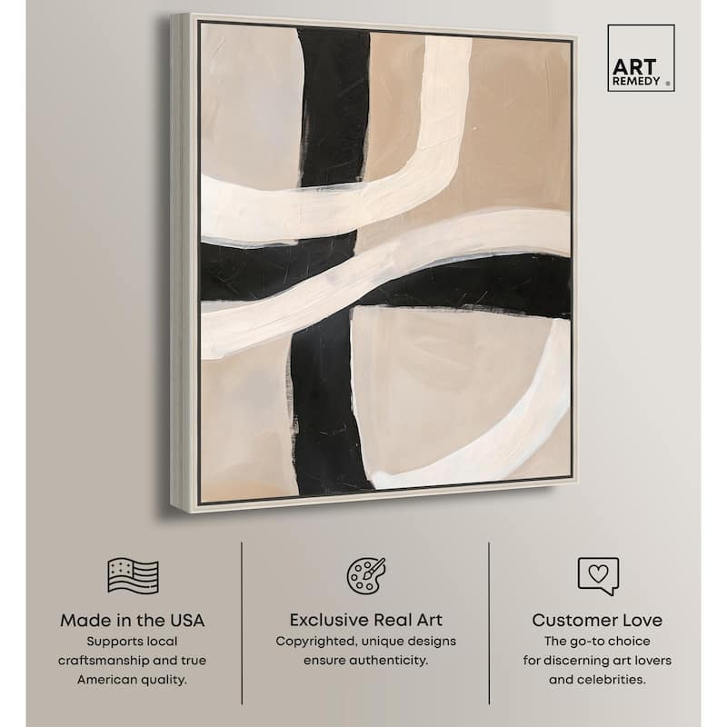 Subline Strokes II Canvas by Art Remedy