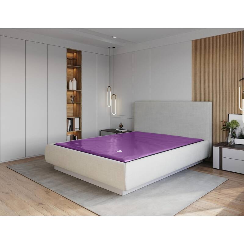 95 Percent Waveless Hardside Waterbed Mattress Bundle Liner, Fill