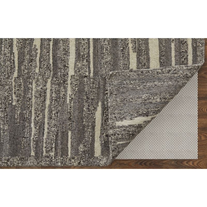 Grand Bazaar Conor Hand Woven Abstract Modern Area Rug