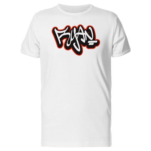 Shop Ryan Cool Street Art Name Tee Men S Image By Shutterstock