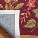 preview thumbnail 14 of 104, SAFAVIEH Handmade Chelsea Jalisa French Country Floral Wool Rug