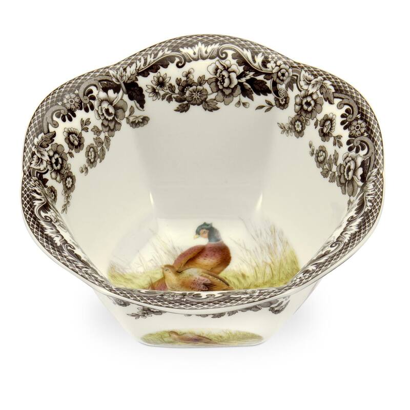 Spode Woodland 6 in Nut Bowl Assorted Animal - 6 Inch