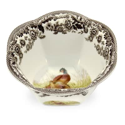 Spode Woodland 6 in Nut Bowl Assorted Animal - 6 Inch