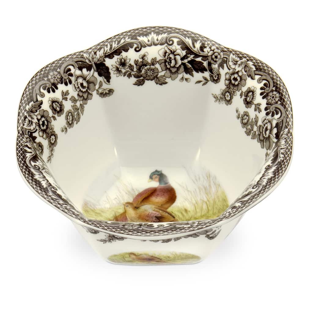 Spode Woodland 6 in Nut Bowl Assorted Animal - 6 Inch